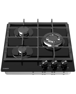 Купить Встраиваемая варочная панель газовая Candy CHXG53CWB черный  в E-mobi