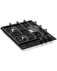 Купить Встраиваемая варочная панель газовая Candy CHXG53CWB черный  в E-mobi