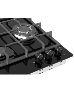 Купить Встраиваемая варочная панель газовая Candy CHXG53CWB черный  в E-mobi