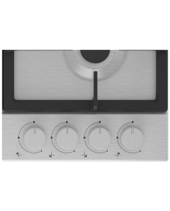 Купить Встраиваемая варочная панель газовая HotPoint HGMT 641 W IX серебристый  в E-mobi