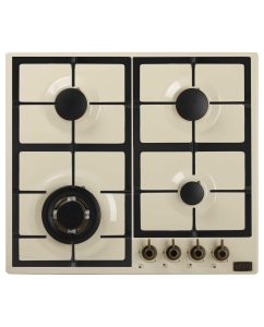 Купить Встраиваемая варочная панель газовая Korting HG 665 CTRB бежевый  в E-mobi