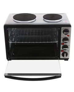 Купить Мини-печь MYSTERY MOT-3330 серый, черный  в E-mobi