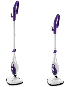 Купить Паровая швабра Kitfort KT-1004-4 белый, фиолетовый  в E-mobi