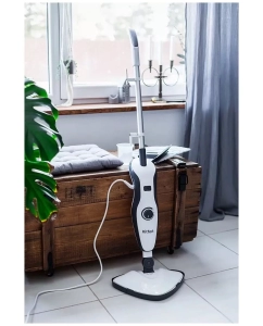 Купить Паровая швабра Kitfort КТ-1006 белый, серый  в E-mobi