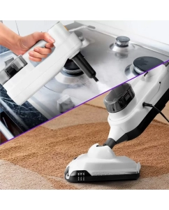 Купить Паровая швабра Kitfort КТ-1072 белый, черный  в E-mobi