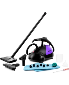 Купить Пароочиститель Kitfort KT-931 фиолетовый, черный  в E-mobi