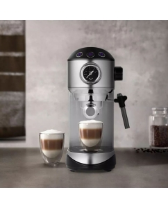 Купить Кофеварка рожкового типа Kitfort КТ-7106 Silver  в E-mobi