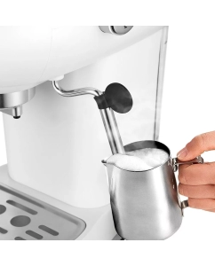 Купить Рожковая кофеварка Kitfort КТ-7219 белый  в E-mobi