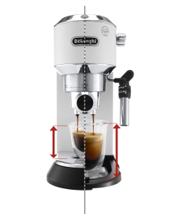 Купить Рожковая кофеварка Delonghi EC 685.W белый  в E-mobi