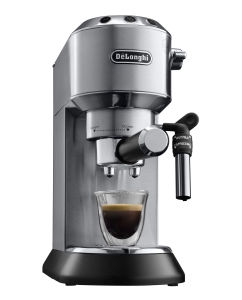 Купить Рожковая кофеварка Delonghi Dedica EC685.M серебристый  в E-mobi