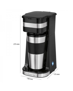 Купить Кофеварка капельного типа Clatronic KA 3733 Coffee to go Thermo  в E-mobi