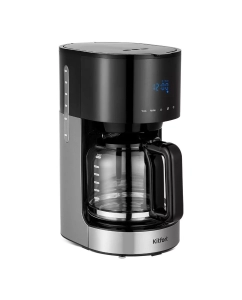 Купить Кофеварка капельного типа Kitfort КТ-7297 серый, черный  в E-mobi