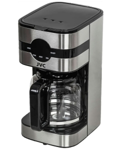 Купить Кофеварка капельного типа JVC JK-CF28 серебристая, черная  в E-mobi