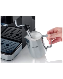 Купить Рожковая кофемашина Graef Salita ES 402 черный  в E-mobi