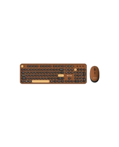Купить Комплект клавиатура + мышь AULA AC306 Coffee-Black в E-mobi