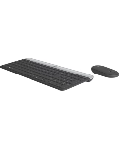 Купить Комплект клавиатура и мышь Logitech Slim Wireless Desktop MK470 (920-009204)  в E-mobi