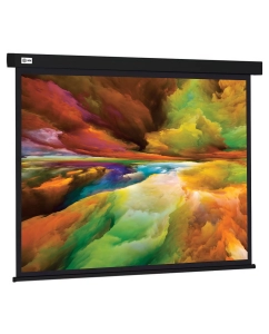 Купить Экран Cactus Wallscreen CS-PSW-206X274-BK,  274х206 см, 43,  настенно-потолочный черный в E-mobi