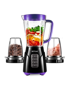 Купить Блендер Kitfort КТ-3032-1 фиолетовый  в E-mobi