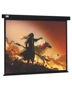 Купить Экран Cactus Wallscreen CS-PSW-149X265-BK,  265.7х149.4 см, 169,  настенно-потолочный черн в E-mobi