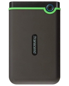 Купить Внешний диск HDD Transcend StoreJet 2TB Green/Black (TS2TSJ25M3) в E-mobi