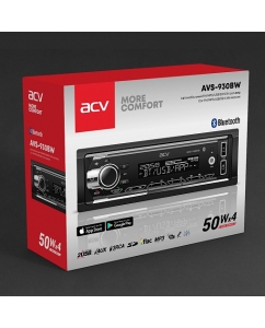 Купить Автомагнитола ACV ACV AVS-930BR, красная подсветка  в E-mobi