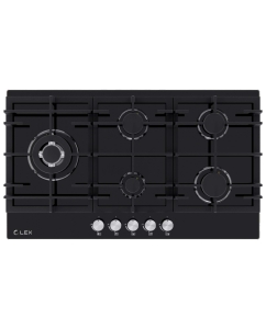 Купить Встраиваемая варочная панель газовая LEX GVG 955 BBL черный  в E-mobi