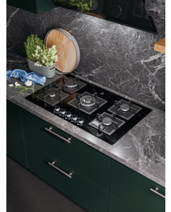 Купить Встраиваемая варочная панель газовая LEX GVG 954 BBL черный  в E-mobi