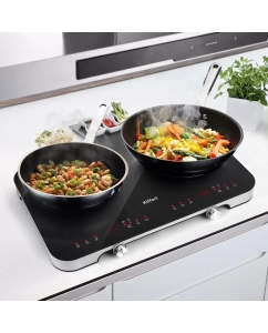 Купить Электрическая плита Kitfort КТ-149 Black, Silver  в E-mobi