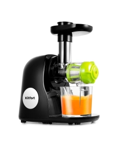 Купить Соковыжималка шнековая Kitfort KT-1111-1 green/black  в E-mobi