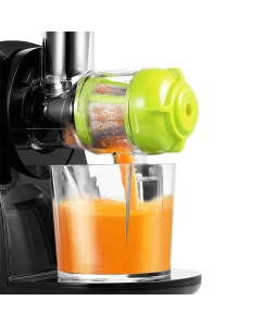 Купить Соковыжималка шнековая Kitfort KT-1111-1 green/black  в E-mobi