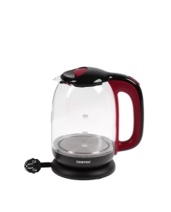 Купить Чайник электрический Centek CT-0034 1.8 л черный, красный, прозрачный  в E-mobi