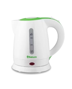 Купить Чайник электрический SAKURA SA-2342GRS 1 л зеленый, серый в E-mobi