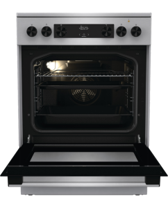 Купить Электрическая плита Gorenje GECS6C70XC серебристый, черный  в E-mobi