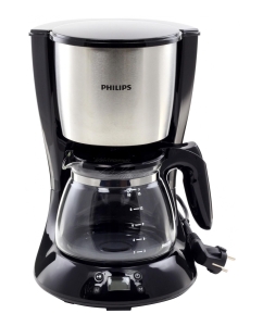 Купить Кофеварка капельного типа Philips HD7459/20 Black/Silver  в E-mobi