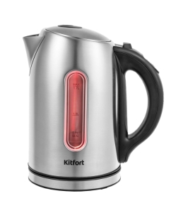 Купить Чайник электрический Kitfort KT-6106 1.7 л серебристый в E-mobi