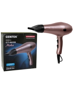 Купить Фен Centek CT-2239 2200 Вт розовый  в E-mobi