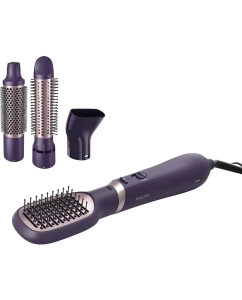 Купить Фен-щетка Philips BHA313/00 800 Вт фиолетовый в E-mobi
