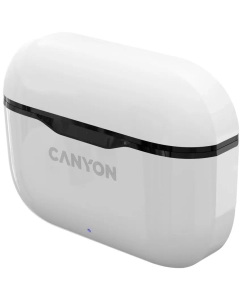 Купить Беспроводные наушники CANYON TWS-3 White/Black  в E-mobi