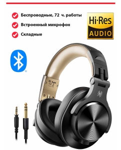 Купить Беспроводные наушники ONEODIO A70 Black Golden  в E-mobi