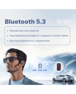 Купить Беспроводные наушники EKSA S30 Black  в E-mobi