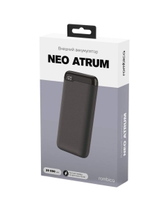 Купить Внешний аккумулятор Rombica NEO Atrum Black 20000 мАч  в E-mobi