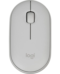 Купить Мышка LOGITECH WRL PEBBLE M350, 910-005541, белый  в E-mobi