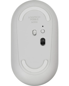 Купить Мышка LOGITECH WRL PEBBLE M350, 910-005541, белый  в E-mobi