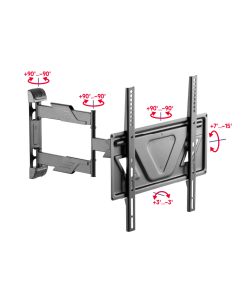 Купить Кронштейн для ТВ наклонно-поворотный MAUNFELD MTM-3255FMDS, 32"-55"  в E-mobi
