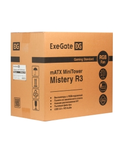 Купить Корпус компьютерный Exegate Mistery R3 (EX294383RUS) черный  в E-mobi