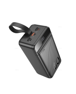 Купить Внешний аккумулятор Hoco J123C 60000 mAh 22,5 W с быстрой зарядкой и фонарём  в E-mobi