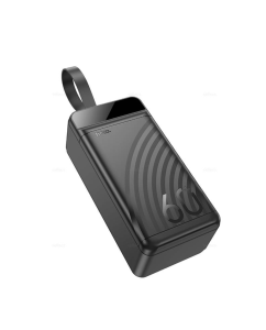 Купить Внешний аккумулятор Hoco J123C 60000 mAh 22,5 W с быстрой зарядкой и фонарём  в E-mobi