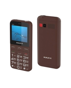 Купить Мобильный телефон Maxvi B231 Brown в E-mobi