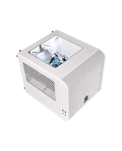 Купить Корпус компьютерный Thermaltake Core V1 Snow Edition (CA-1B8-00S6WN-01) White  в E-mobi