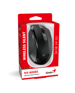 Купить Мышь беспроводная оптическая Genius NX-8008S (31030028400), черный  в E-mobi